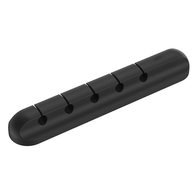 Silicone USB Cable Winder Desktop Cable Organizer Management Multipurpose Clips Cables Protector